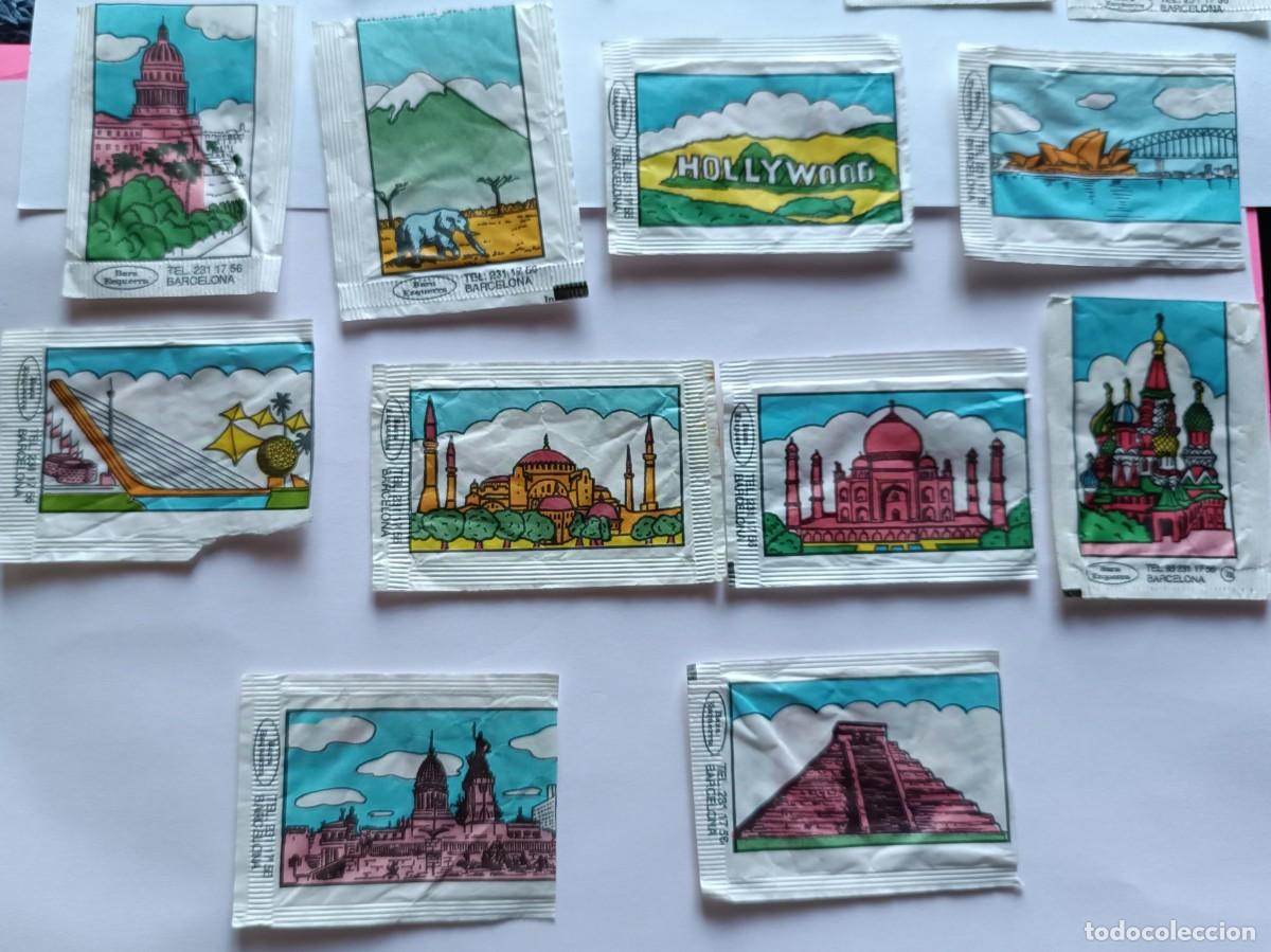 Sobres de az&uacute;car de colecci&oacute;n: 20 sobres az&uacute;car vac&iacute;os edificios mundiales - Foto 3