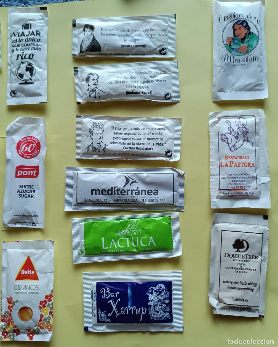 Sobres de az&uacute;car de colecci&oacute;n: 24 sobres az&uacute;car Llenos - Foto 2