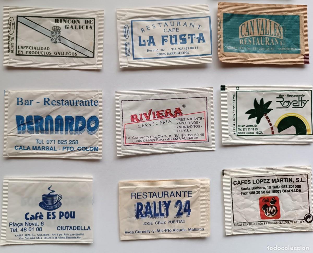 Sobres de az&uacute;car de colecci&oacute;n: 18 sobres az&uacute;car vac&iacute;os - Foto 3