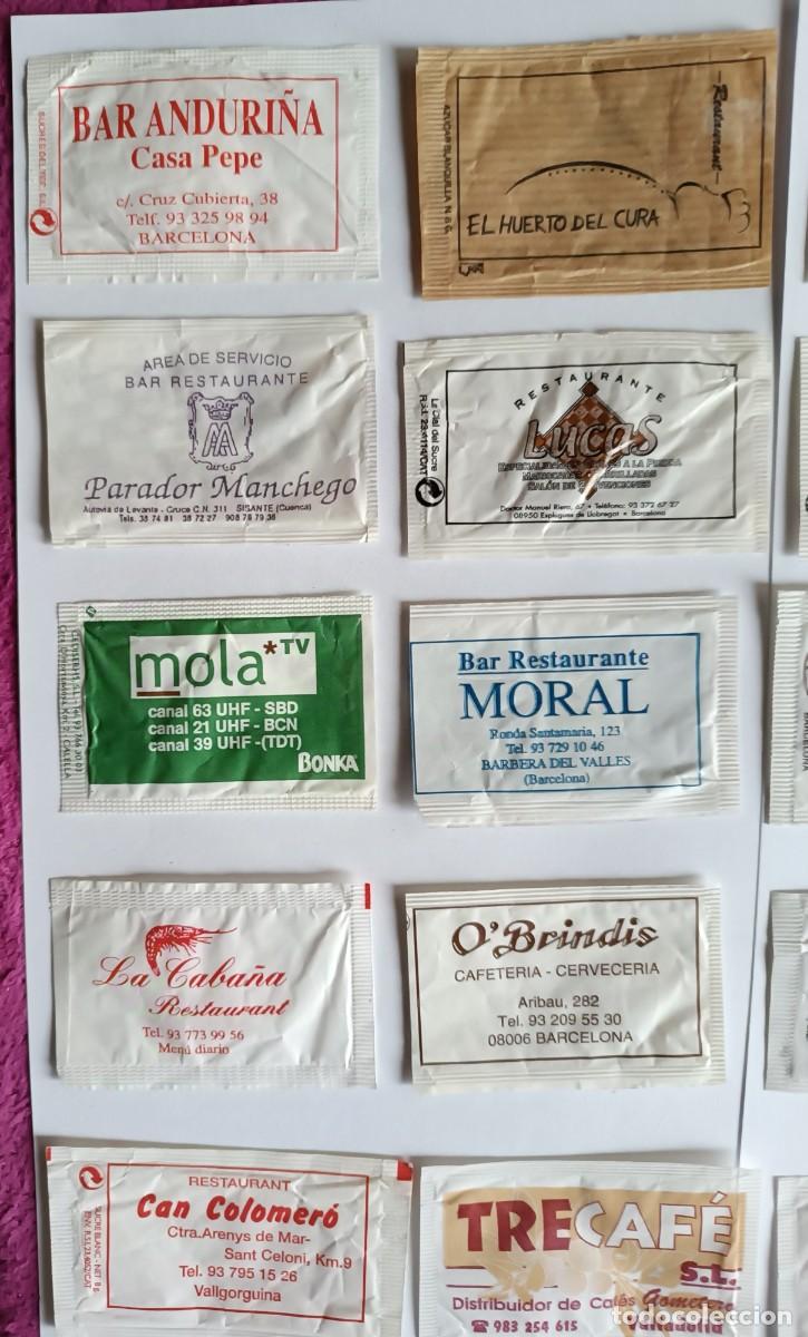 Sobres de az&uacute;car de colecci&oacute;n: 20 Sobres az&uacute;car vac&iacute;os - Foto 2