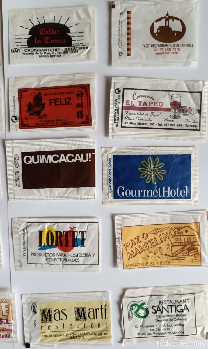 Sobres de az&uacute;car de colecci&oacute;n: 20 Sobres az&uacute;car vac&iacute;os - Foto 3