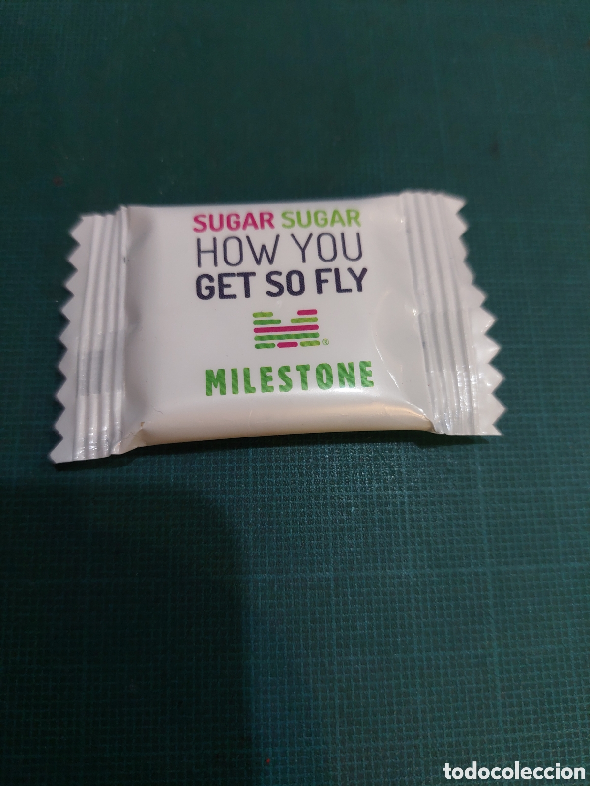 Sobres de az&uacute;car de colecci&oacute;n: AZ&Uacute;CARES MILESTONE sumario how YouTube get fly - Foto 1