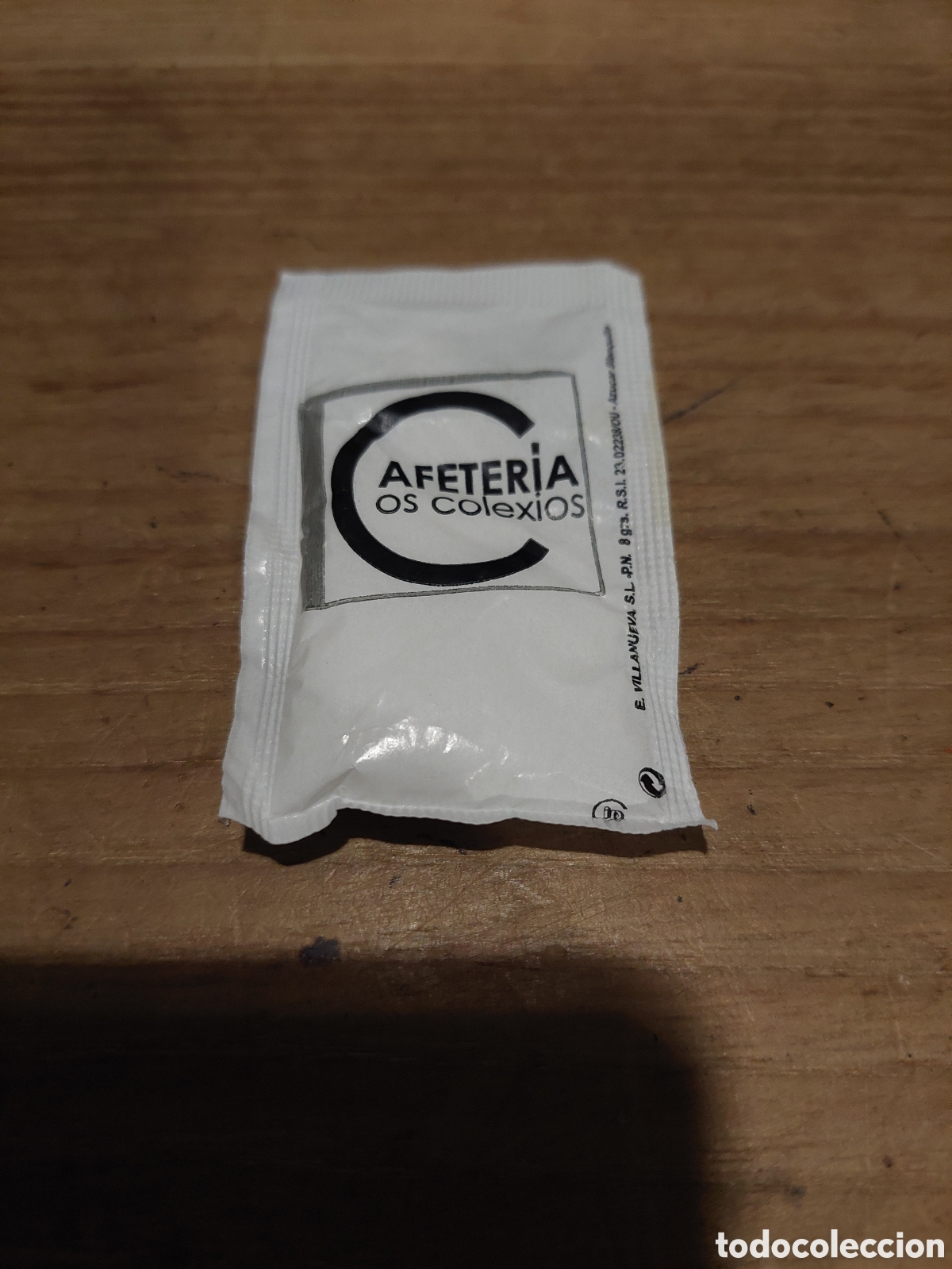 Sobres de az&uacute;car de colecci&oacute;n: Lugo cafeter&iacute;a os colegios,caf&eacute; bar celta - Foto 2