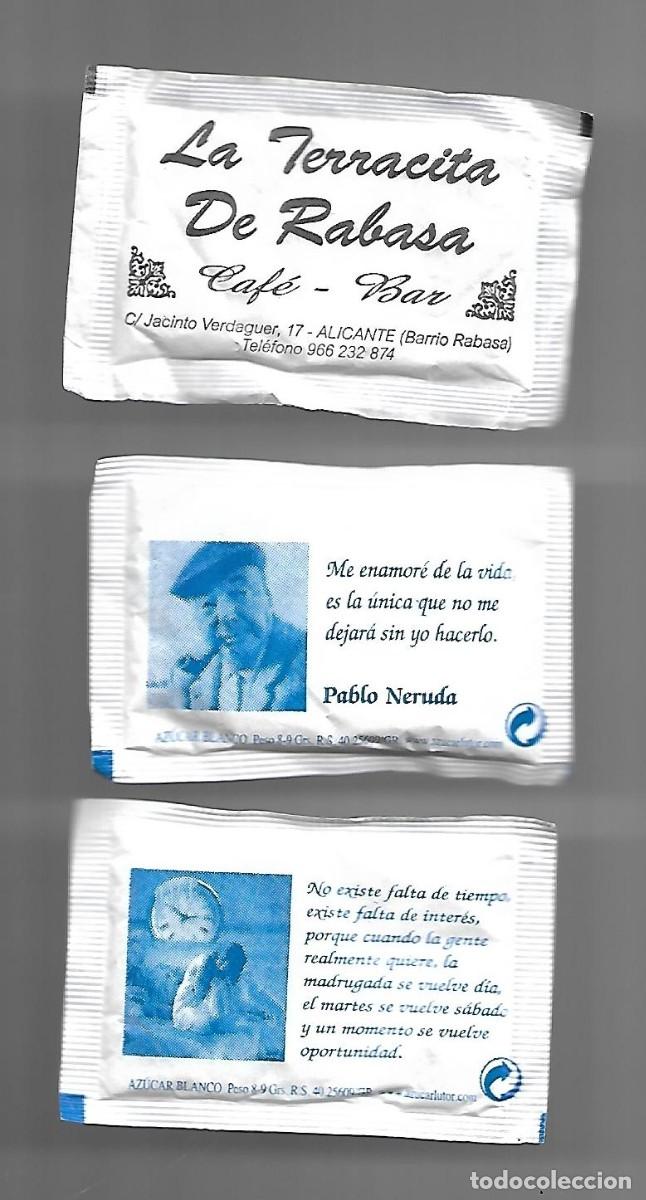 Sobres de az&uacute;car de colecci&oacute;n: 3 Bustine Zucchero ( Spagna ) - Varie 03 - Foto 1