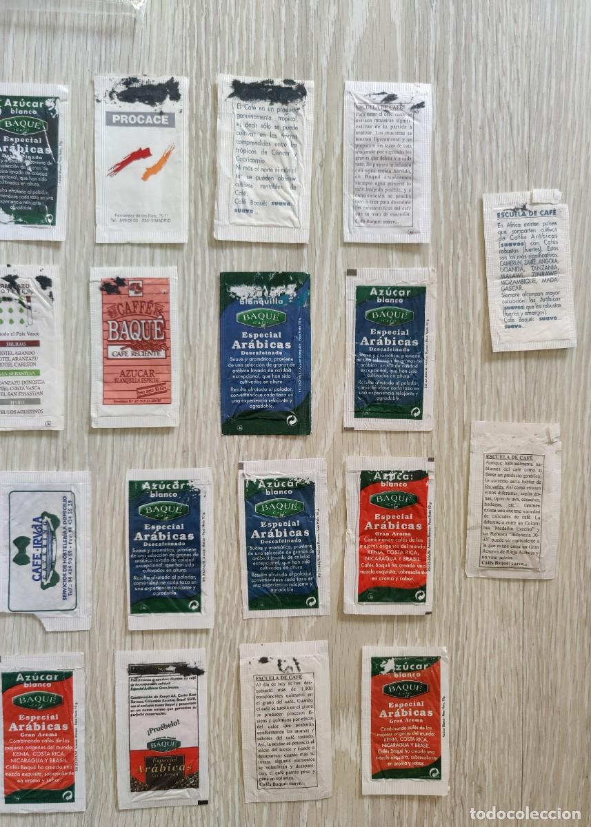 Sobres de az&uacute;car de colecci&oacute;n: 30 Sobres de azucar. Cafes Bague. - Foto 9