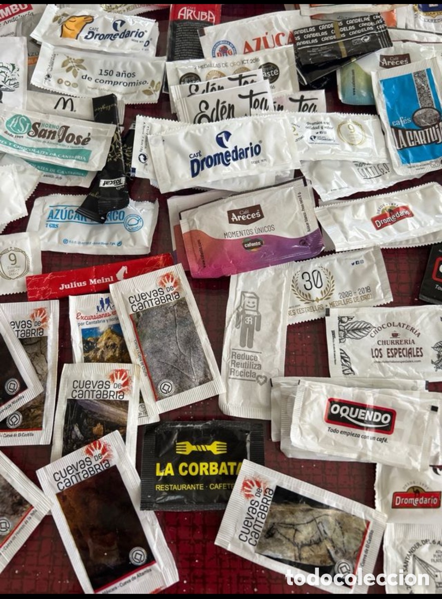 Sobres de az&uacute;car de colecci&oacute;n: Sobres de az&uacute;car de varias localidades - Foto 6