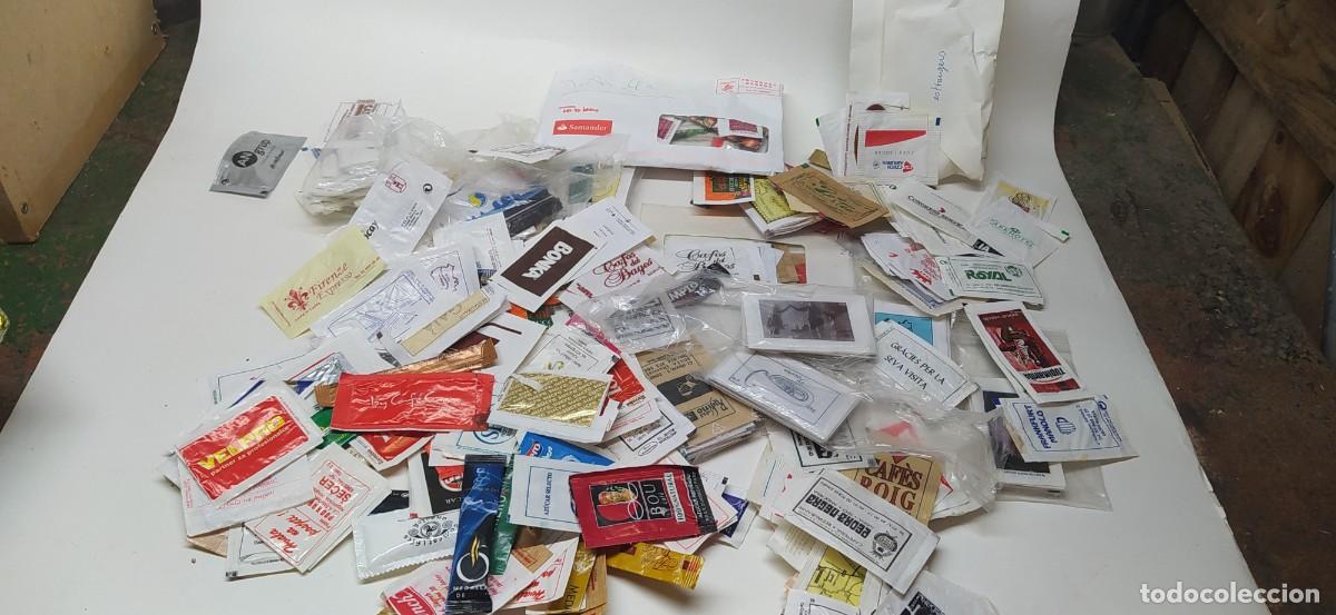 Sobres de az&uacute;car de colecci&oacute;n: Lote sobres de azucar usados y sin usar - Foto 3