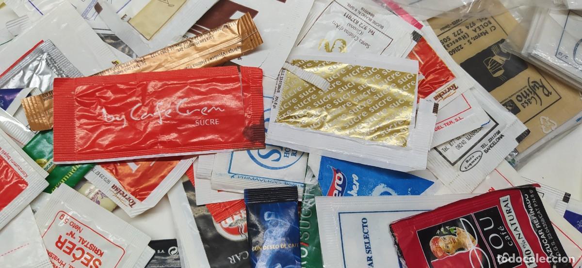 Sobres de az&uacute;car de colecci&oacute;n: Lote sobres de azucar usados y sin usar - Foto 4