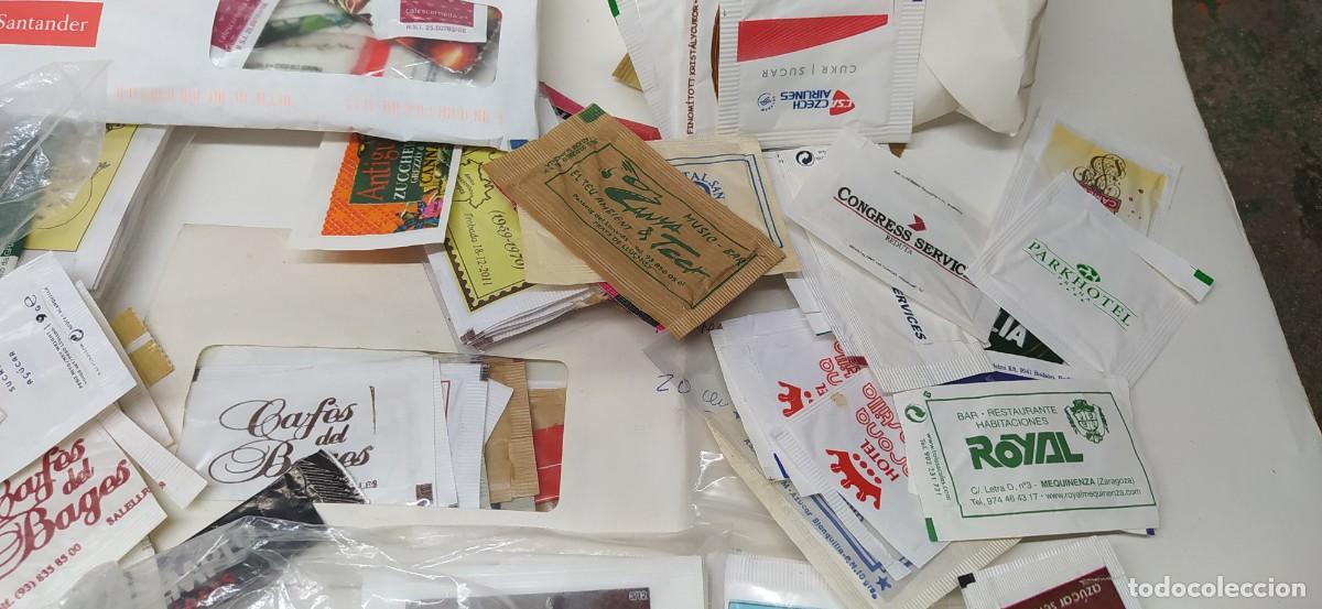 Sobres de az&uacute;car de colecci&oacute;n: Lote sobres de azucar usados y sin usar - Foto 5
