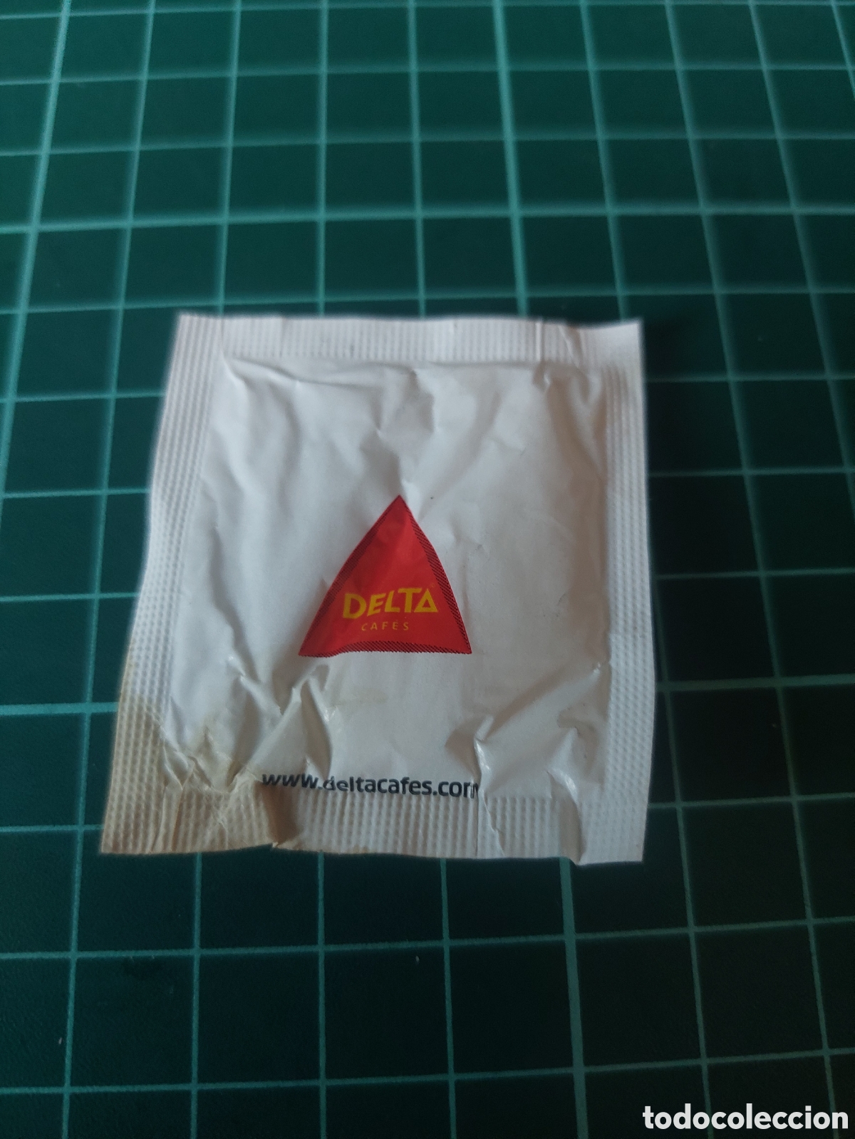 Sobres de az&uacute;car de colecci&oacute;n: DELTA SOBRE AZ&Uacute;CARES - Foto 1