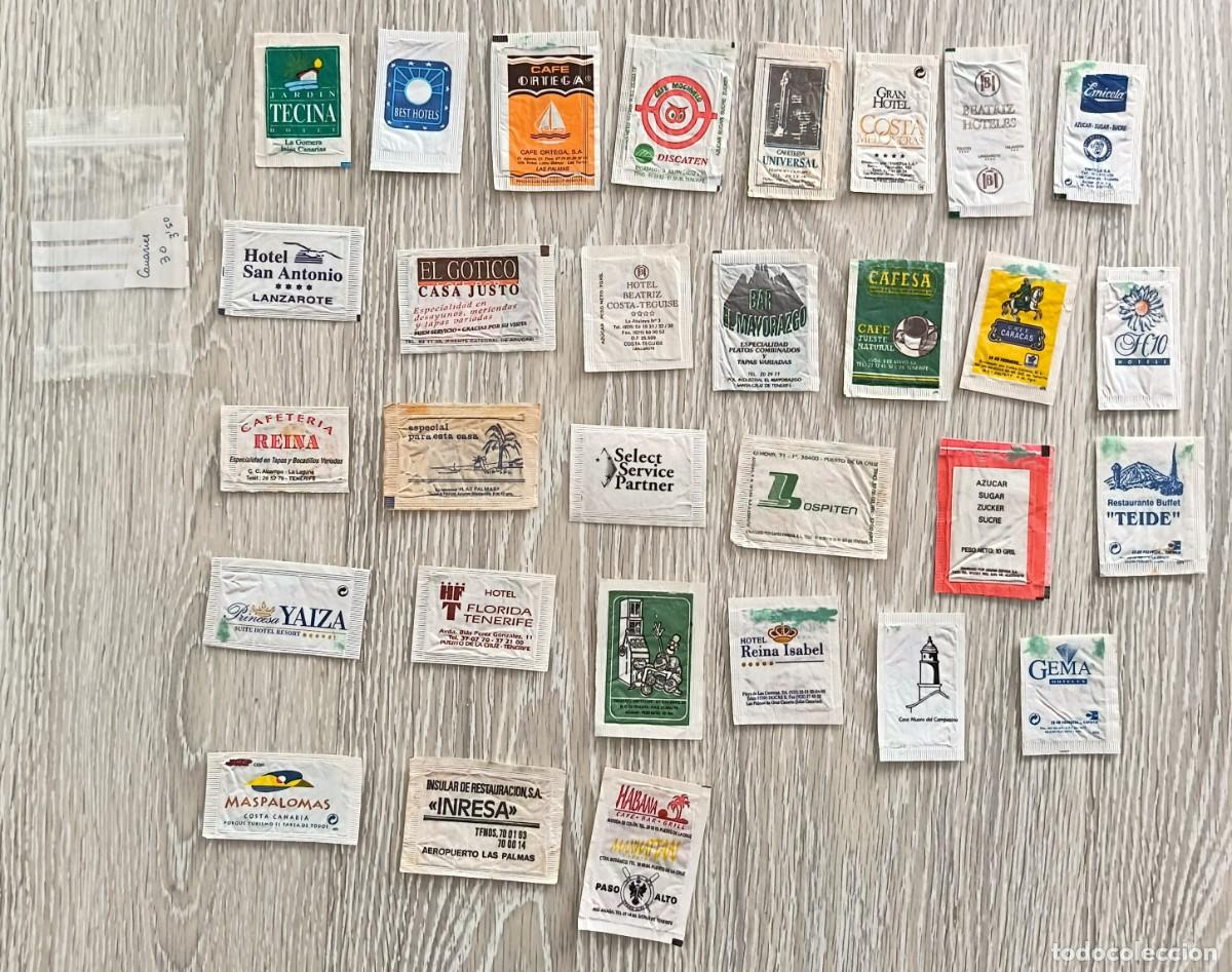 Sobres de az&uacute;car de colecci&oacute;n: 30 Sobres de azucar. Canarias. - Foto 1