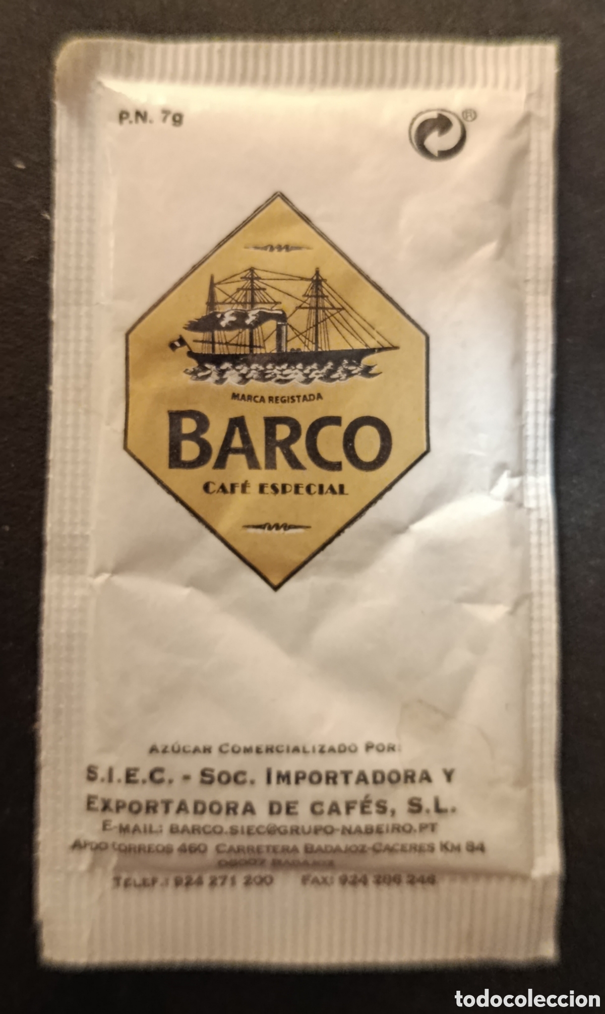 Sobres de az&uacute;car de colecci&oacute;n: SOBRE DE AZ&Uacute;CAR (LLENO) - Foto 2