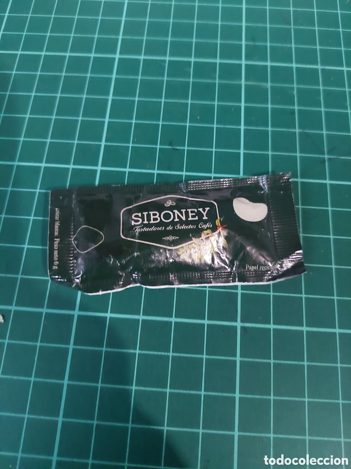 Sobres de az&uacute;car de colecci&oacute;n: AZ&Uacute;CARES SIBONEY LLENO - Foto 1