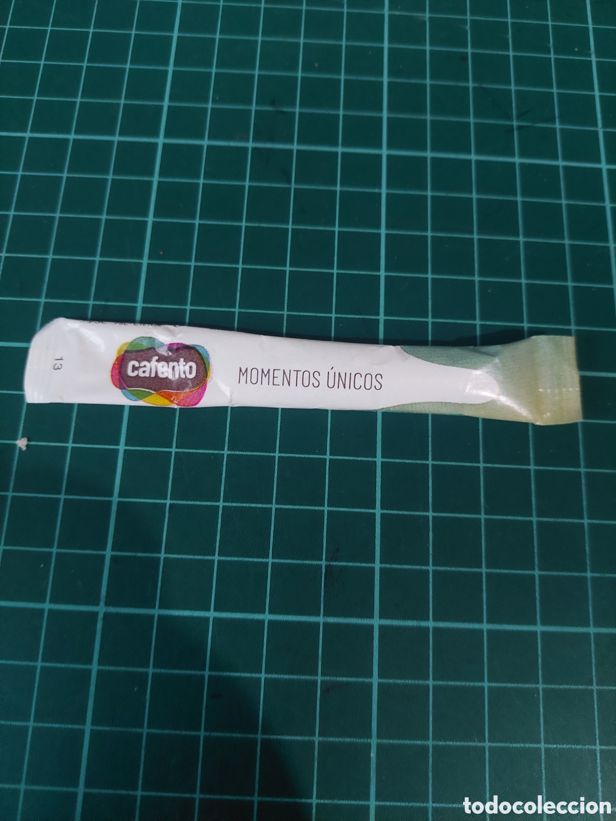 Sobres de az&uacute;car de colecci&oacute;n: AZ&Uacute;CARES CAFETO LLENO - Foto 1