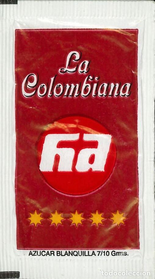 Sobres de az&uacute;car de colecci&oacute;n: SOBRE DE AZUCAR - VACIO - NORMAL - CAFE - LA COLOMBIANA - Foto 1