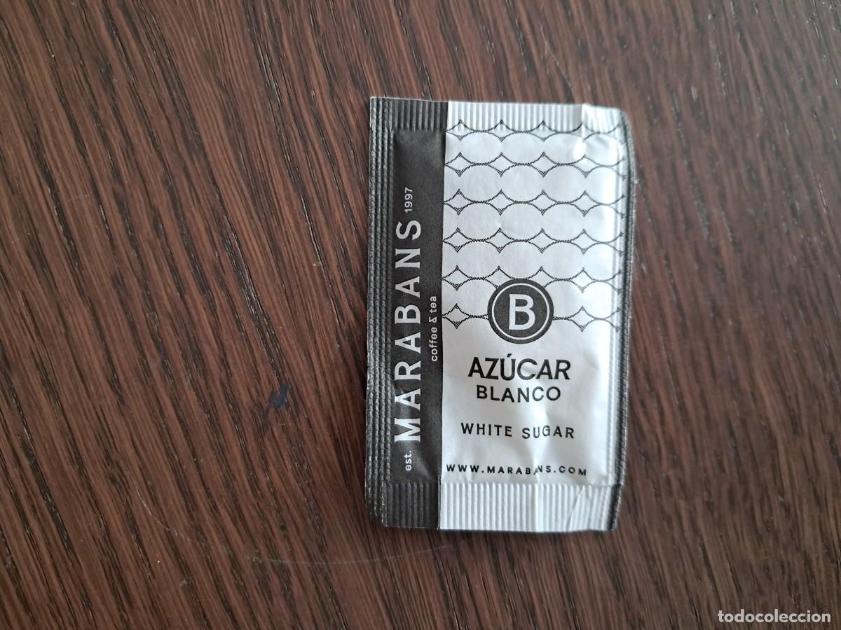 Sobres de az&uacute;car de colecci&oacute;n: sobre de az&uacute;car vac&iacute;o, Marabans. - Foto 1