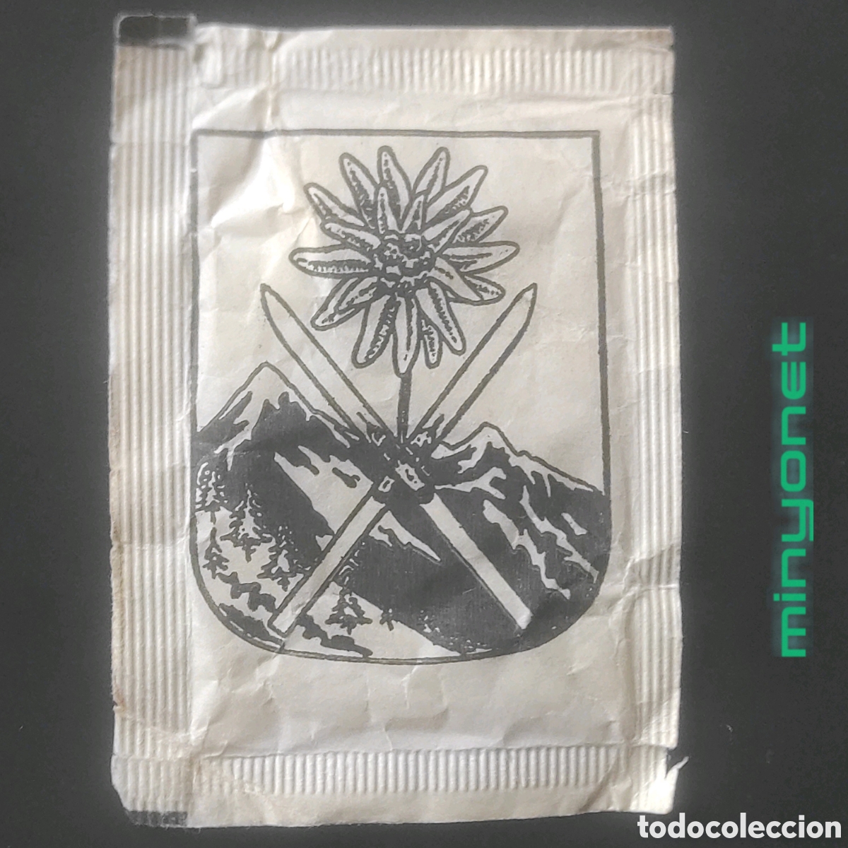 Sobres de az&uacute;car de colecci&oacute;n: Sobre de az&uacute;car serie Andorra - Caf&eacute; El Conseller. Magatzems Coma