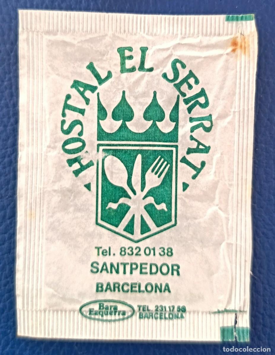 Sobres de az&uacute;car de colecci&oacute;n: Sobre de Azucar. Santpedor. Hostal el Serrat. Barcelona.