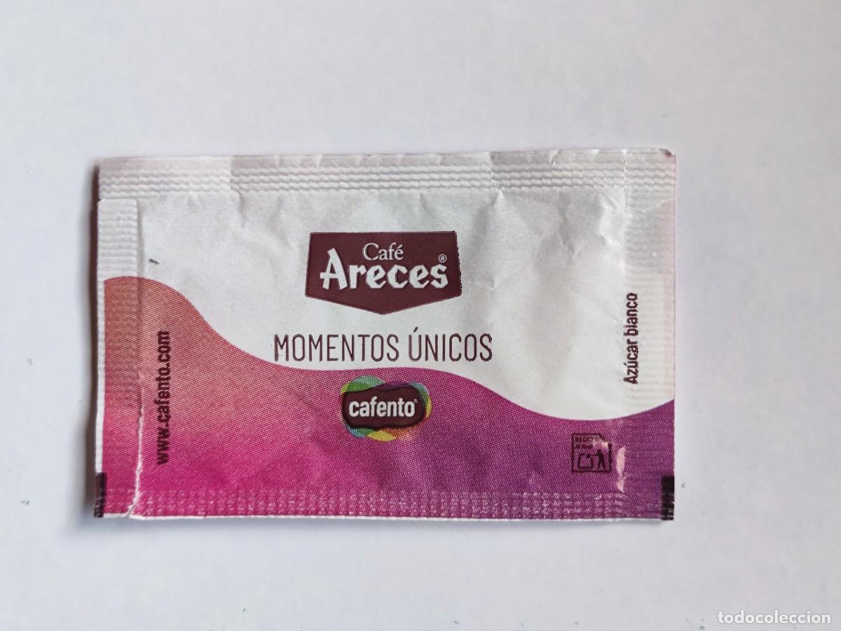 Sobres de az&uacute;car de colecci&oacute;n: SOBRE AZ&Uacute;CAR VACIO - CAF&Eacute; ARECES CAFENTO - Foto 2