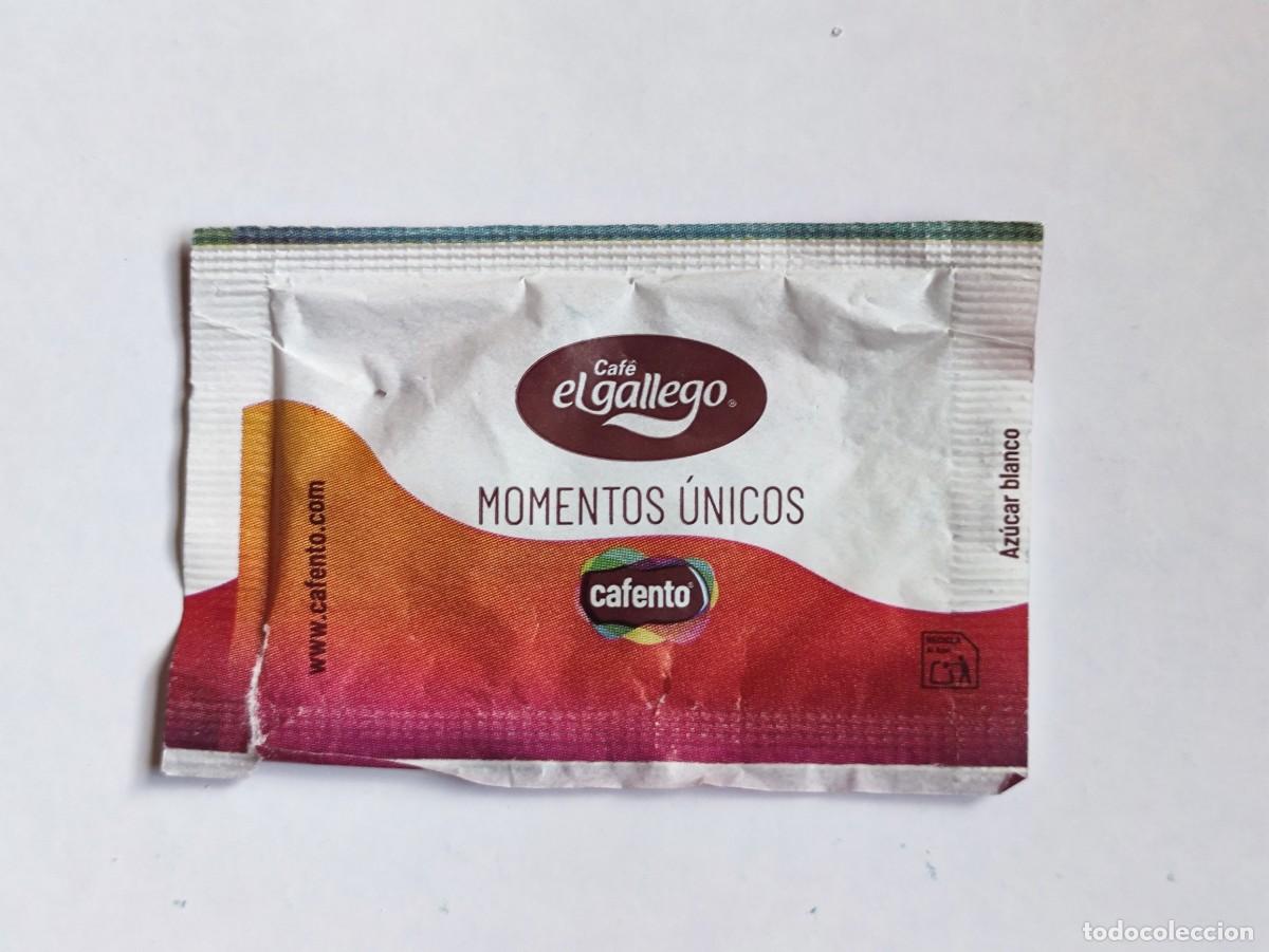Sobres de az&uacute;car de colecci&oacute;n: SOBRE AZ&Uacute;CAR VACIO - CAF&Eacute; EL GALLEGO CAFENTO