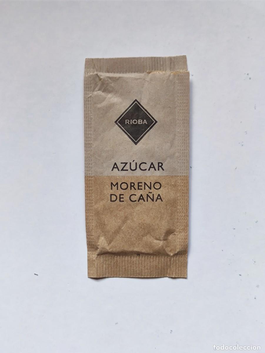 Sobres de az&uacute;car de colecci&oacute;n: SOBRE AZ&Uacute;CAR VACIO - RIOBA MORENO DE CA&Ntilde;A
