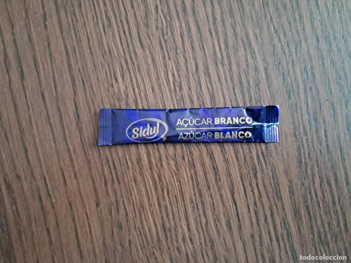 Sobres de az&uacute;car de colecci&oacute;n: sobre de az&uacute;car vac&iacute;o, Sidul.