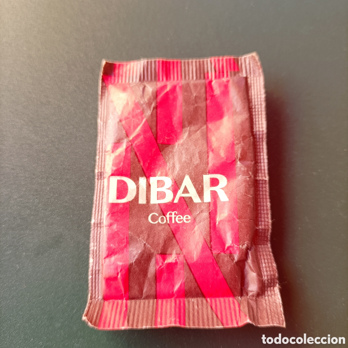 Sobres de az&uacute;car de colecci&oacute;n: SOBRE AZ&Uacute;CAR LLENO. DIBAR COFFEE