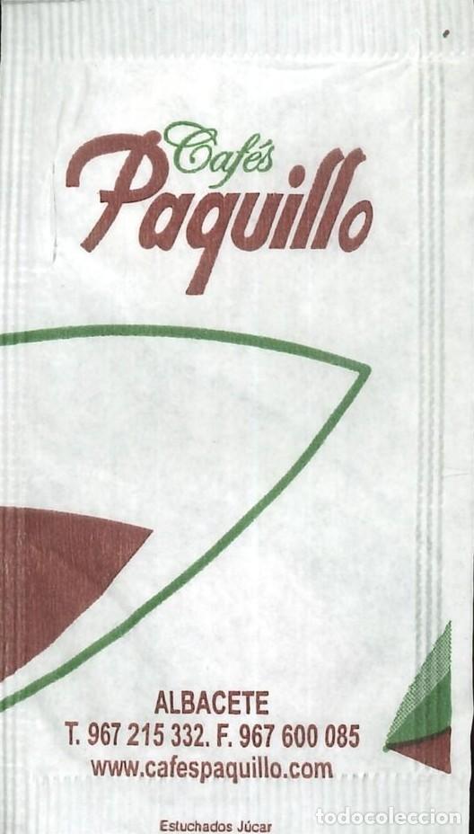 Sobres de az&uacute;car de colecci&oacute;n: SOBRE DE AZUCAR - VACIO - NORMAL - CAFE - PAQUILLO (MURCIA)