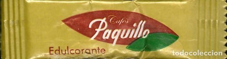 Sobres de az&uacute;car de colecci&oacute;n: SOBRE DE AZUCAR - LLENO - SACARINA - EDULCORANTE - CAFE - PAQUILLO (MURCIA)