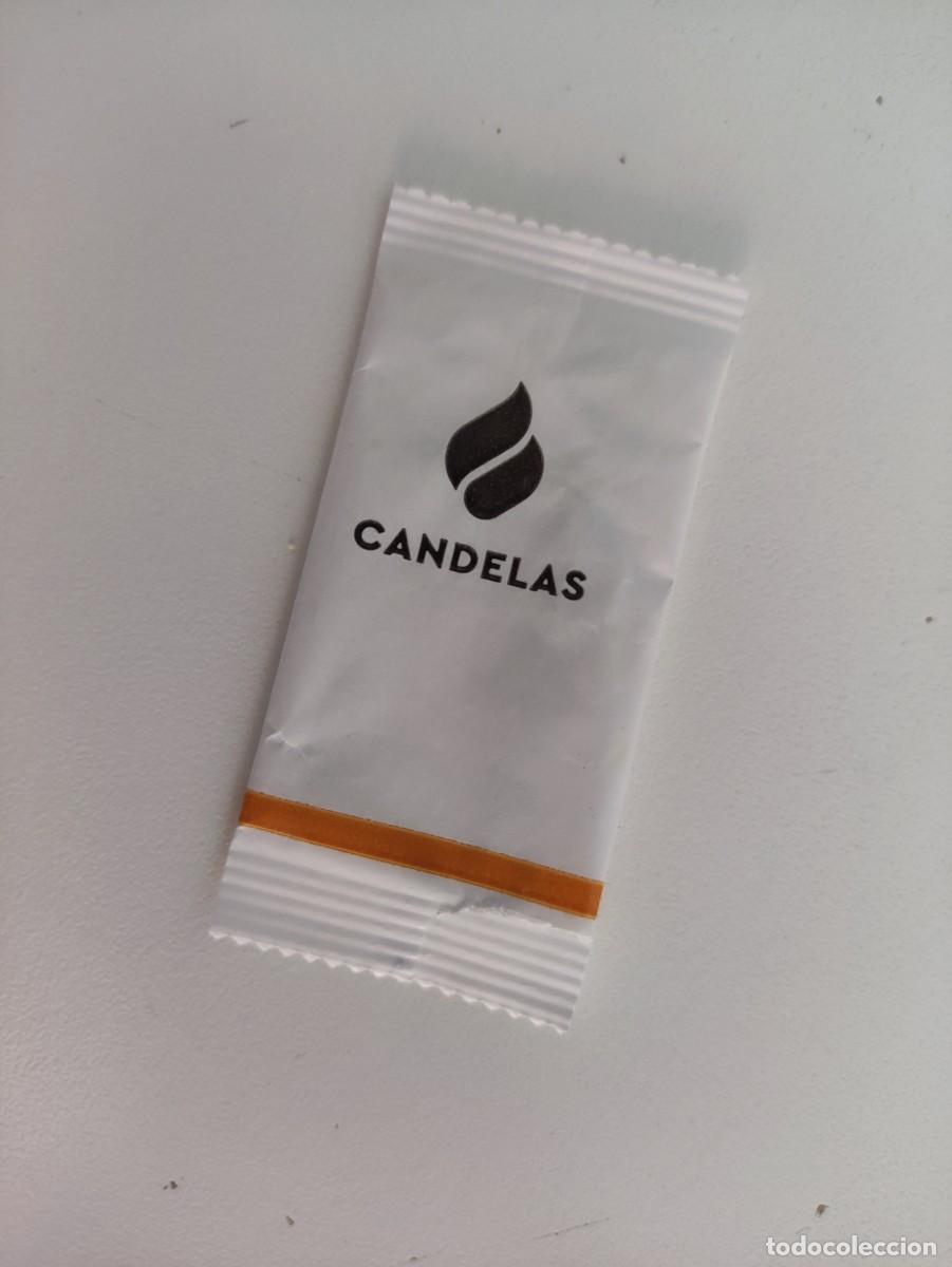 Sobres de az&uacute;car de colecci&oacute;n: SOBRE AZUCAR VACIO - CAF&Eacute; CANDELAS - 5g - 2300519/VA