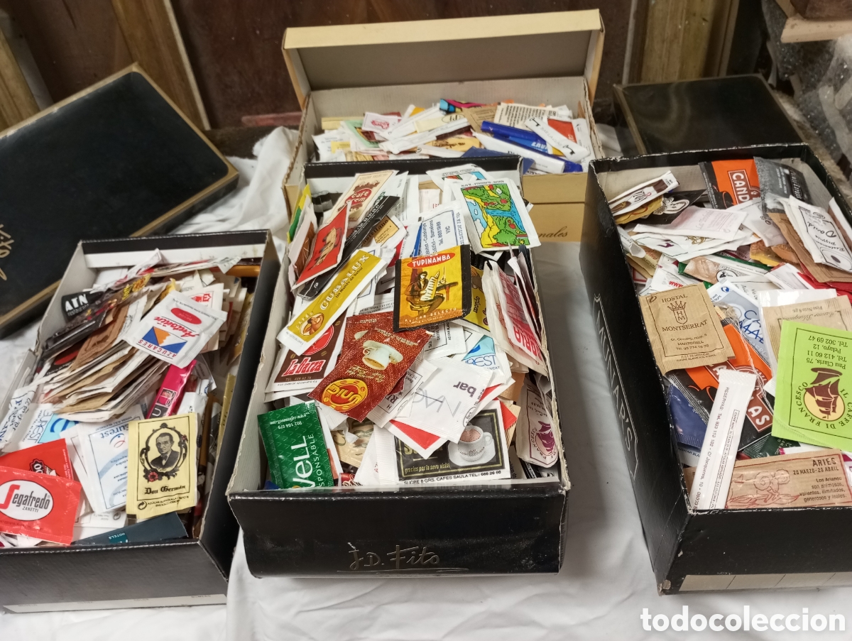 Sobres de az&uacute;car de colecci&oacute;n: Sobres de azucar, miles