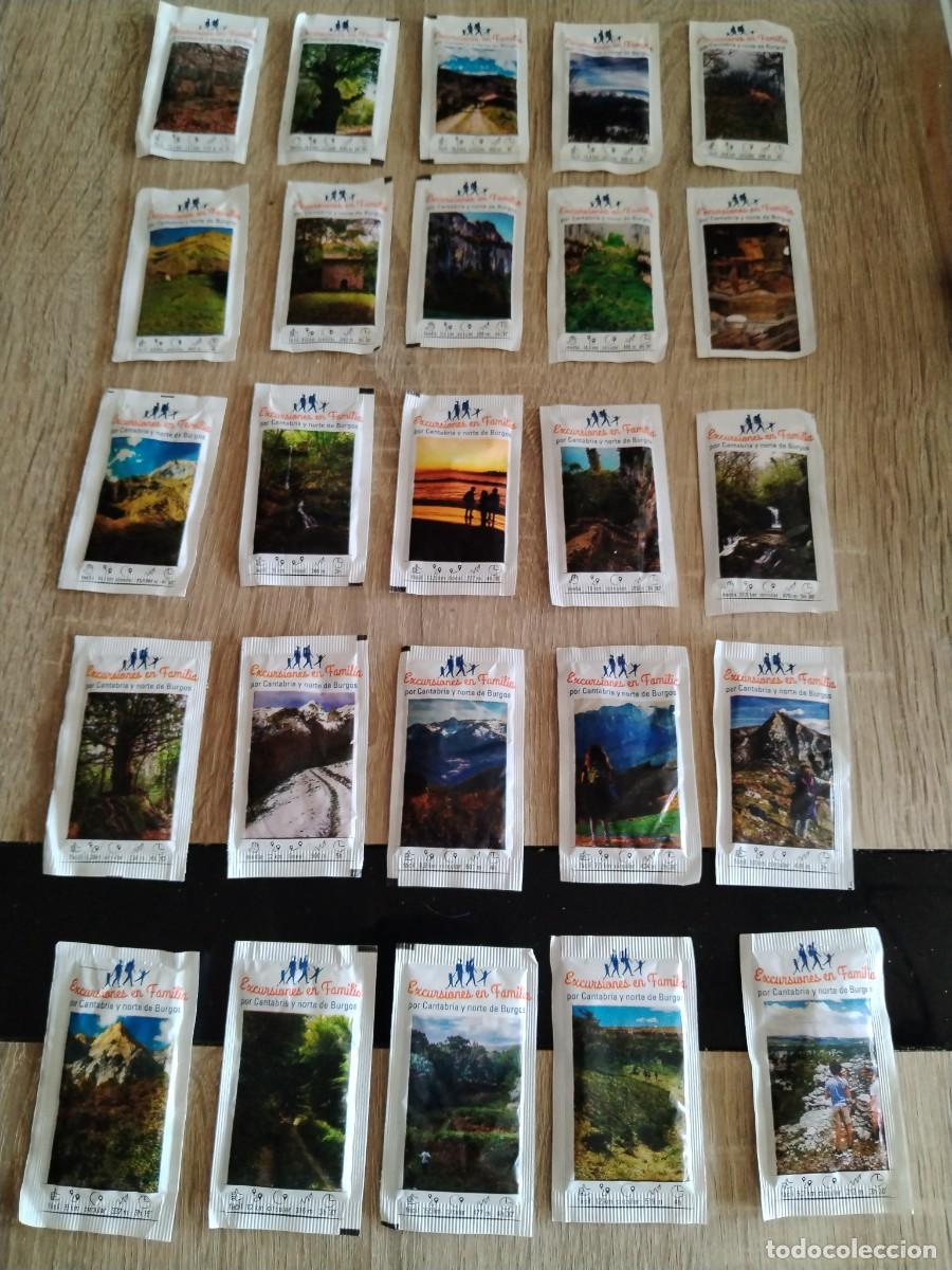 Pacotes de A&ccedil;&uacute;car de cole&ccedil;&atilde;o: 25 sobres de azucar -completa-excursiones en familia por Cantabria y norte de Burgos-dromedario