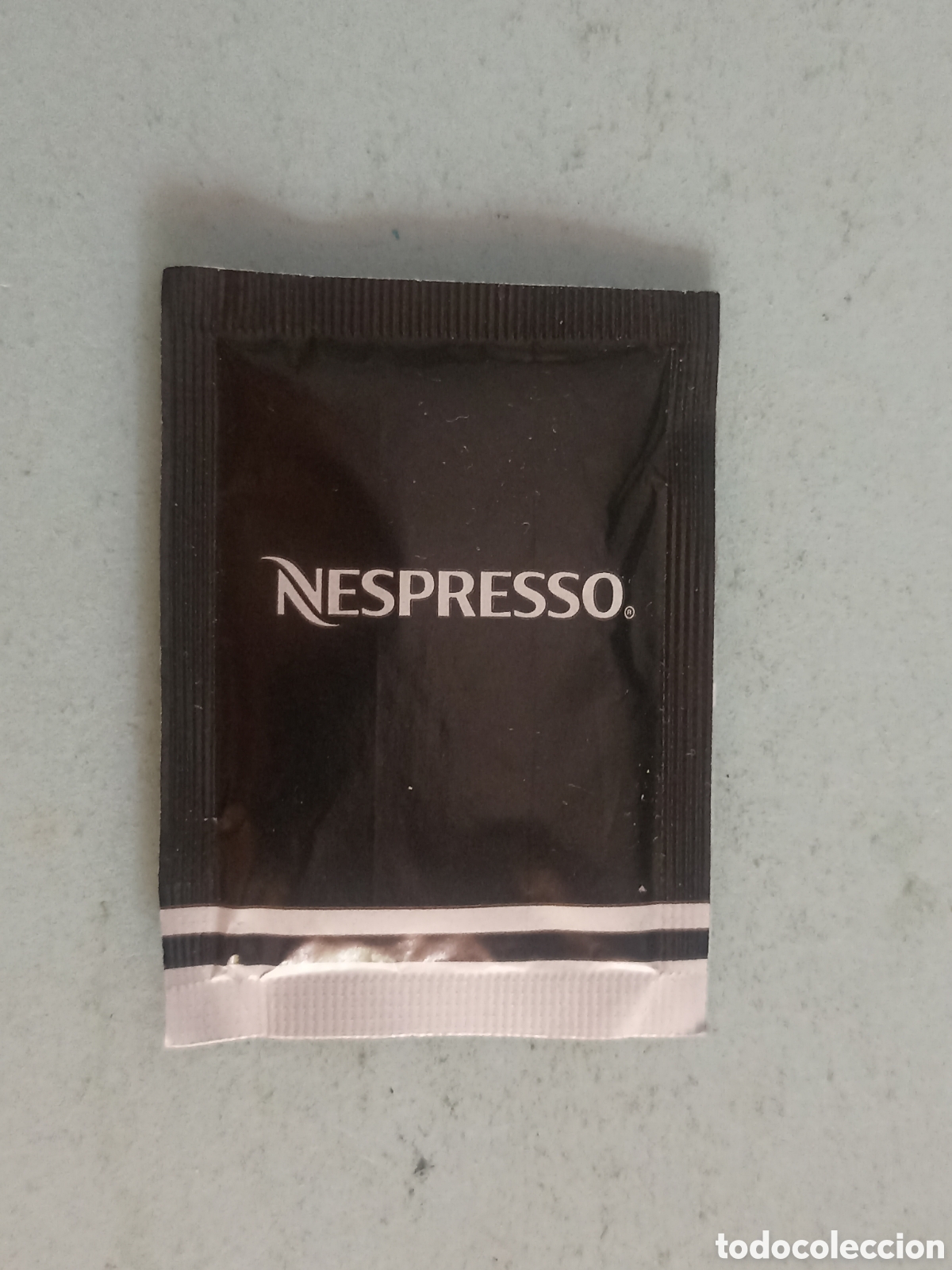 Sobres de az&uacute;car de colecci&oacute;n: 1 Azucarillo lleno - Nespresso - Pedido m&iacute;nimo 3 &euro;
