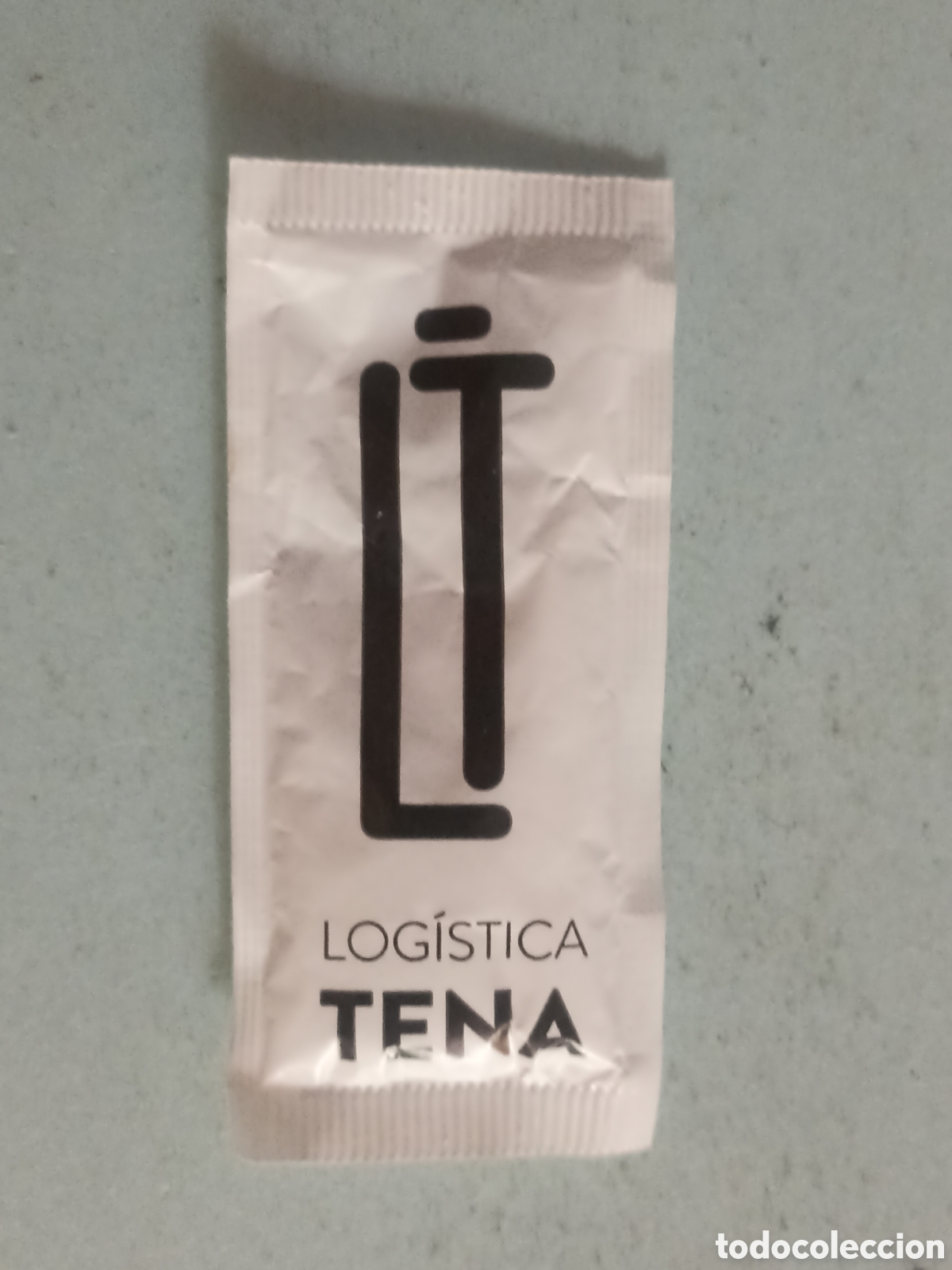 Sobres de az&uacute;car de colecci&oacute;n: 1 Azucarillo lleno - Log&iacute;stica Tena - Pedido m&iacute;nimo 3 &euro;