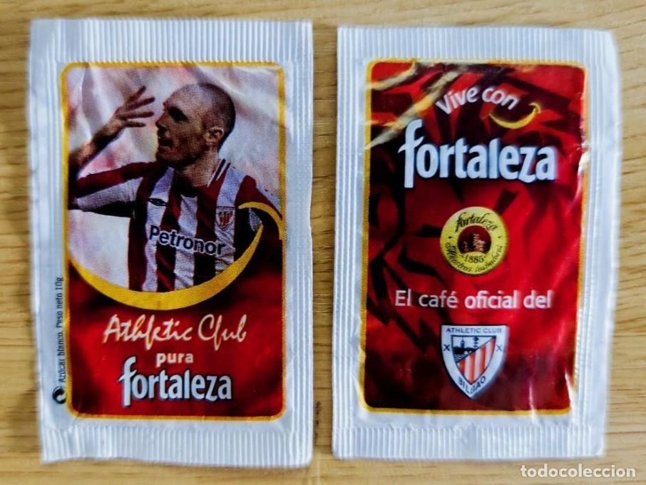 Collection sugar packets: SOBRE AZUCAR VACIO ATHLETIC DE BILBAO GAIZKA TOQUERO FUTBOL