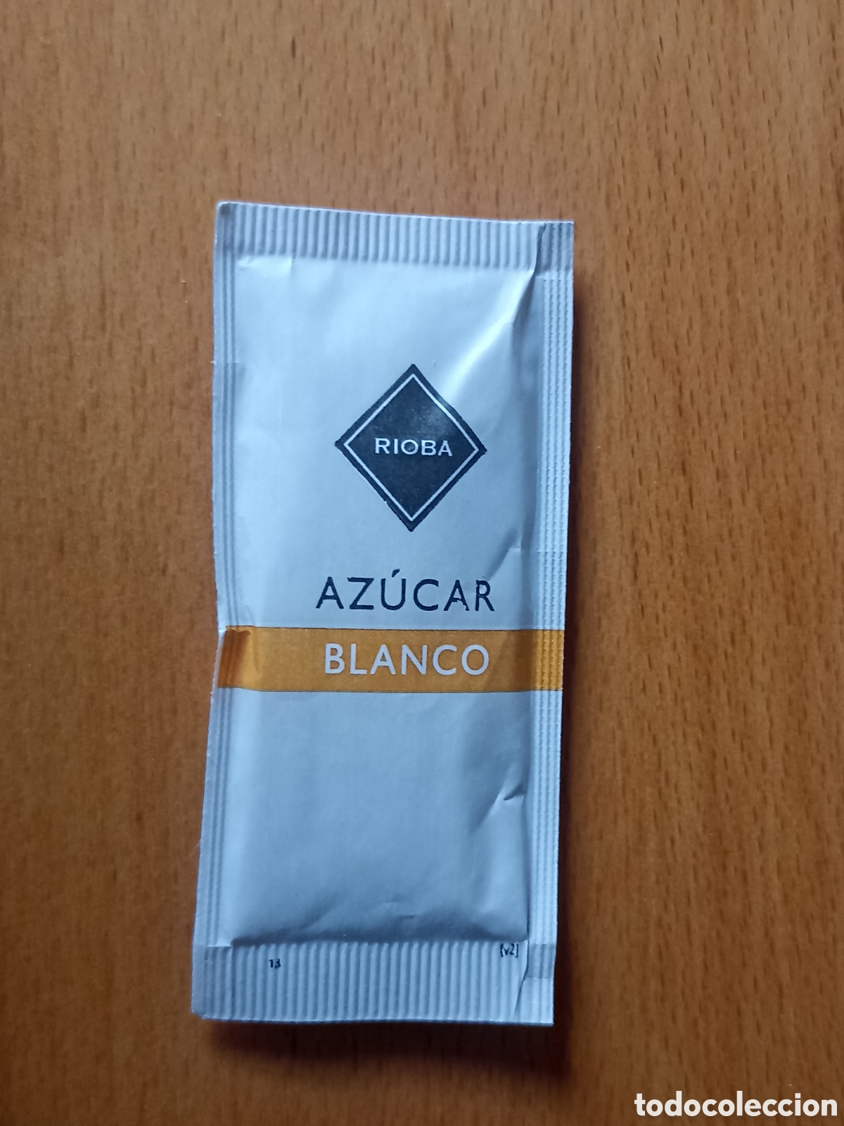 Sobres de az&uacute;car de colecci&oacute;n: 1 Azucarillo lleno - Rioba - Pedido m&iacute;nimo 3 &euro;