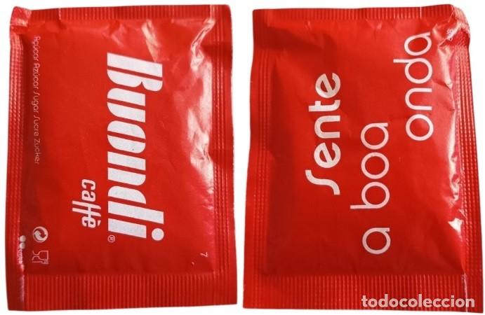Sobres de az&uacute;car de colecci&oacute;n: Portugal Sachet Sucre Sugar Buondi sente a boa onda RP820