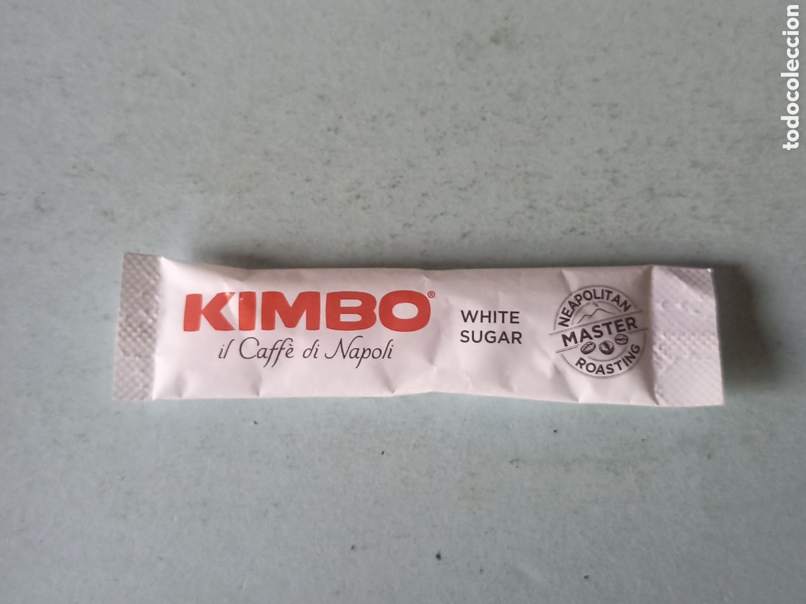 Sobres de az&uacute;car de colecci&oacute;n: 1 azucarillo lleno - Kimbo Il Caffe di Napoli - Pedido m&iacute;nimo 3 &euro;