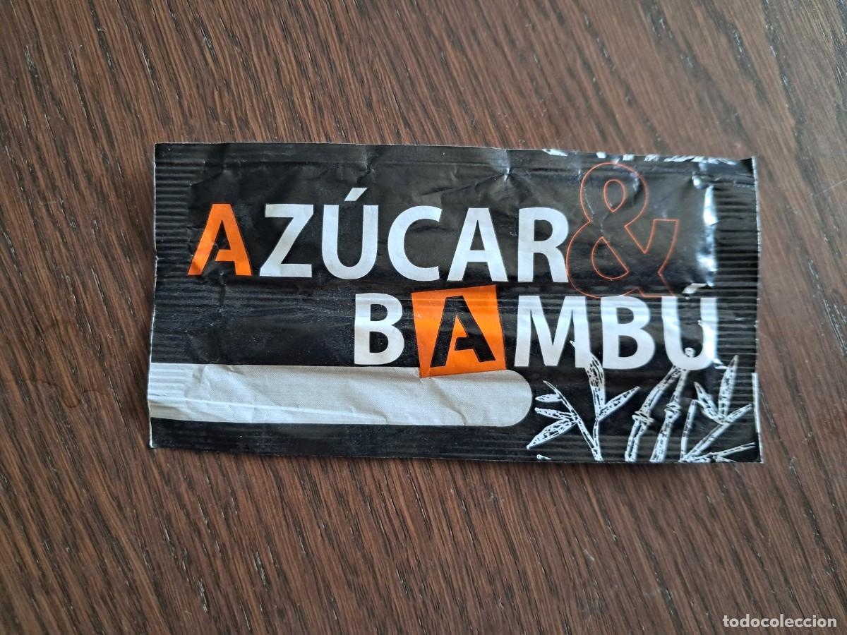 Pacotes de A&ccedil;&uacute;car de cole&ccedil;&atilde;o: sobre de az&uacute;car vac&iacute;o publicitario, az&uacute;car & bamb&uacute;.