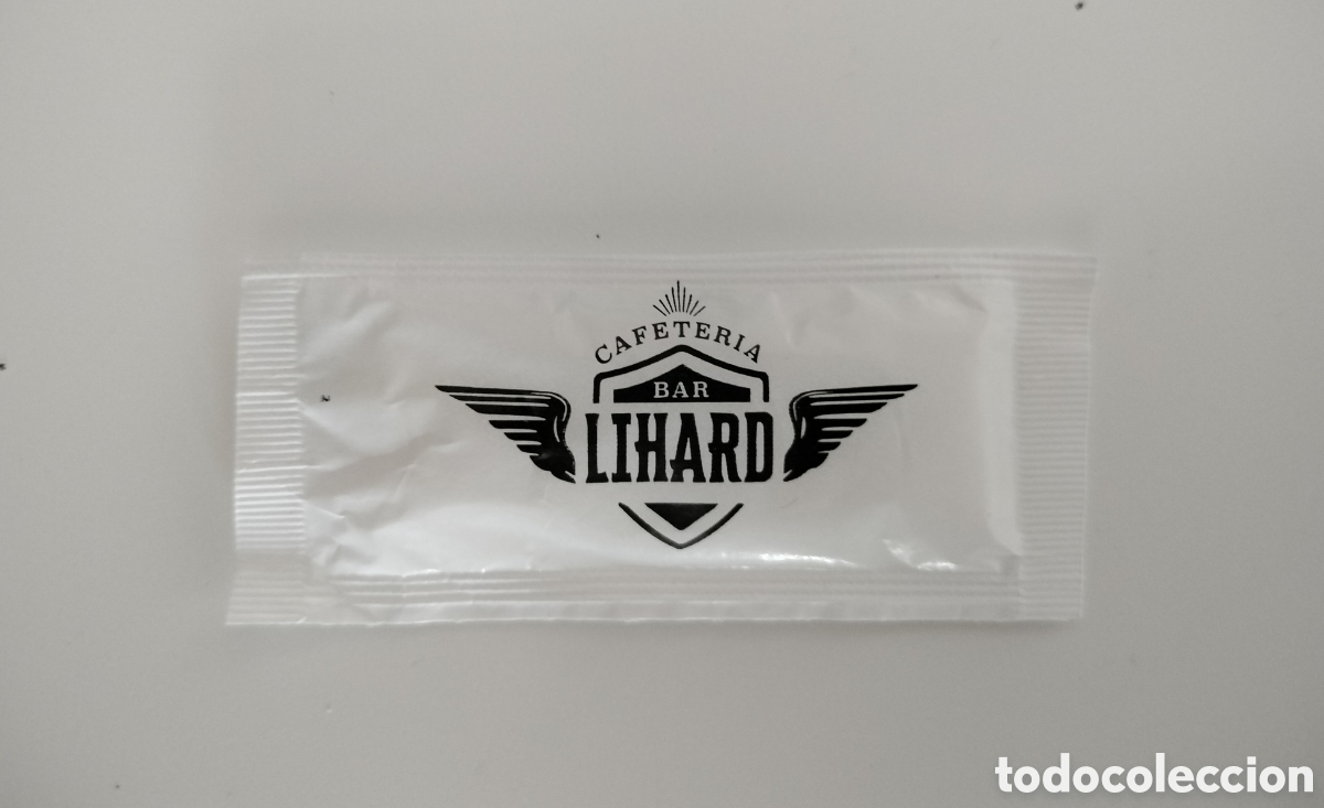 Sobres de az&uacute;car de colecci&oacute;n: SOBRE DE AZ&Uacute;CAR CAFETER&Iacute;A LIHARD MURCIA