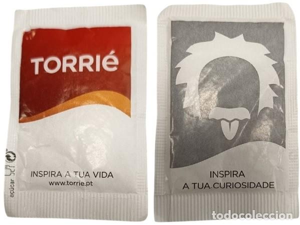Sobres de az&uacute;car de colecci&oacute;n: Portugal Sachet Sucre Sugar Torri&eacute; &Eacute;veille ta curiosit&eacute; Einstein RP836