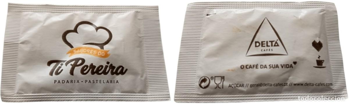 Sobres de az&uacute;car de colecci&oacute;n: Portugal Sachet Sucre Sugar Delta Sabores do Ti Pereira RP839