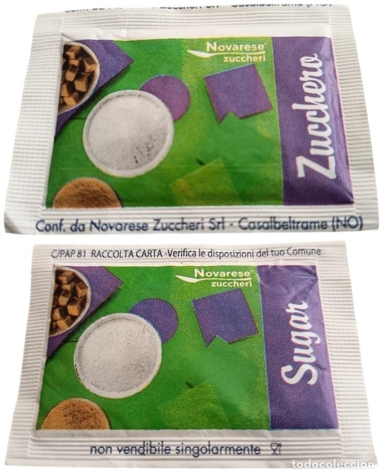 Sobres de az&uacute;car de colecci&oacute;n: Italia Sachet Sucre Sugar Novarese Zuccheri RP840