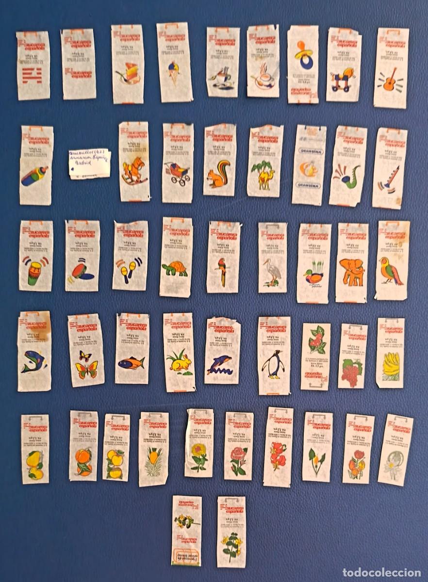 Sobres de az&uacute;car de colecci&oacute;n: Sobres de azucar. 47 Azucarillos. Azucarera Espa&ntilde;ola. Madrid.