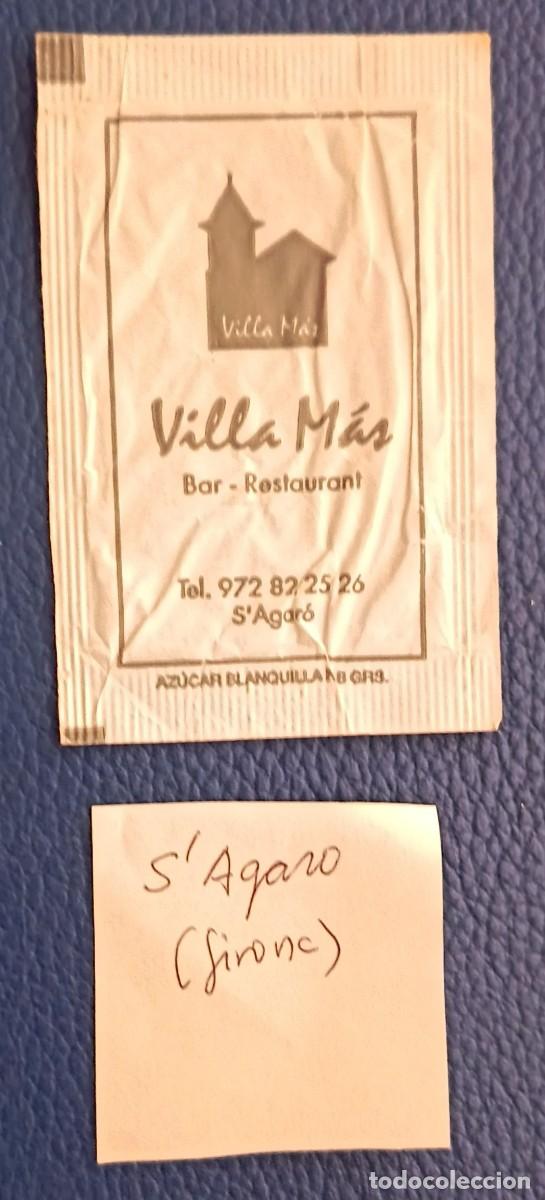 Sobres de az&uacute;car de colecci&oacute;n: Sobres de azucar. Sobre de azucar. S'Agaro. Girona.