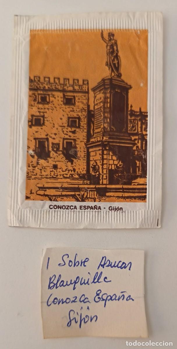 Sobres de az&uacute;car de colecci&oacute;n: Sobres de azucar. Sobre de azucar. Azucar Blanquilla. Conozca Espa&ntilde;a. Gijon.