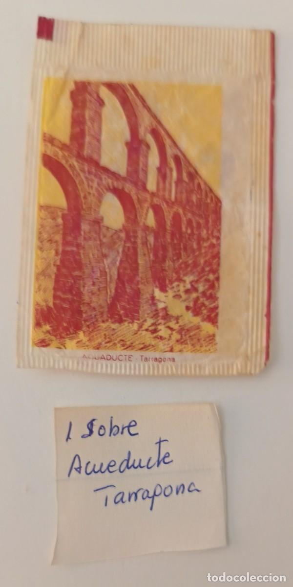Sobres de az&uacute;car de colecci&oacute;n: Sobres de azucar. Sobre de azucar. Acueducte de Tarragona.