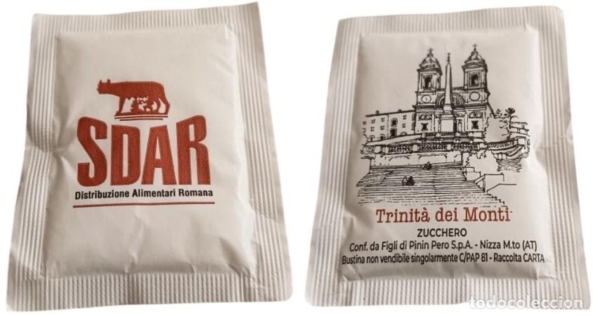 Sobres de az&uacute;car de colecci&oacute;n: Italia Sachet Sucre Sugar SDAR Trinit&agrave; dei Monti RP850