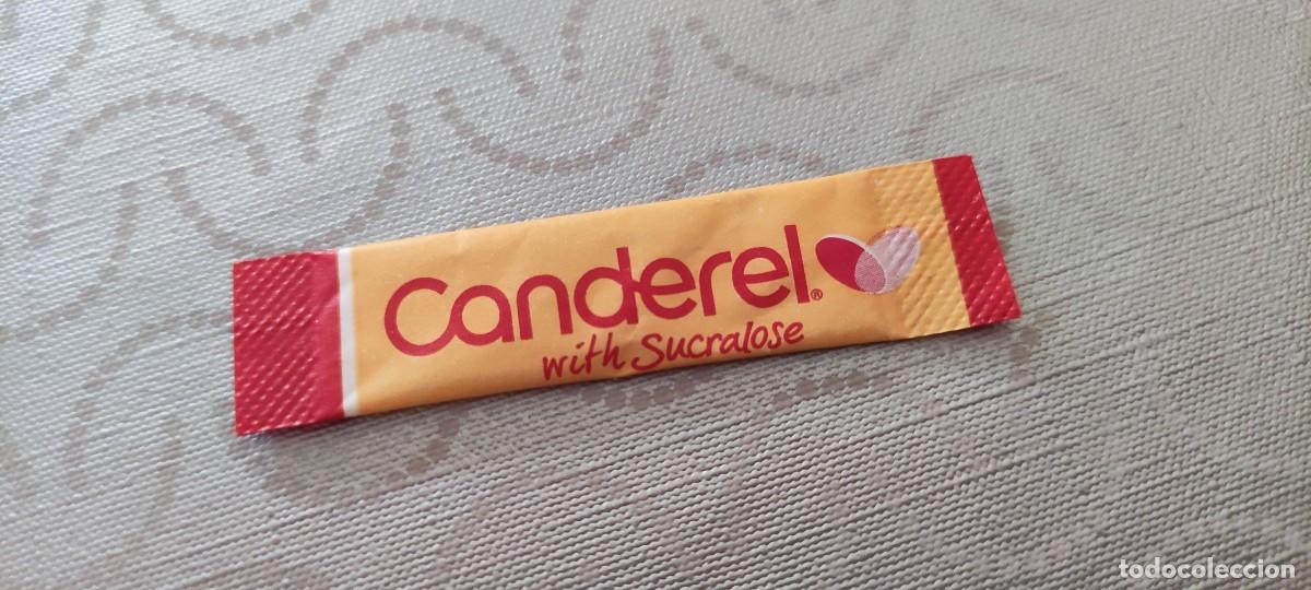 Sobres de az&uacute;car de colecci&oacute;n: SOBRE EDULCORANTE LLENO - CANDEREL - UNITED KINGDOM