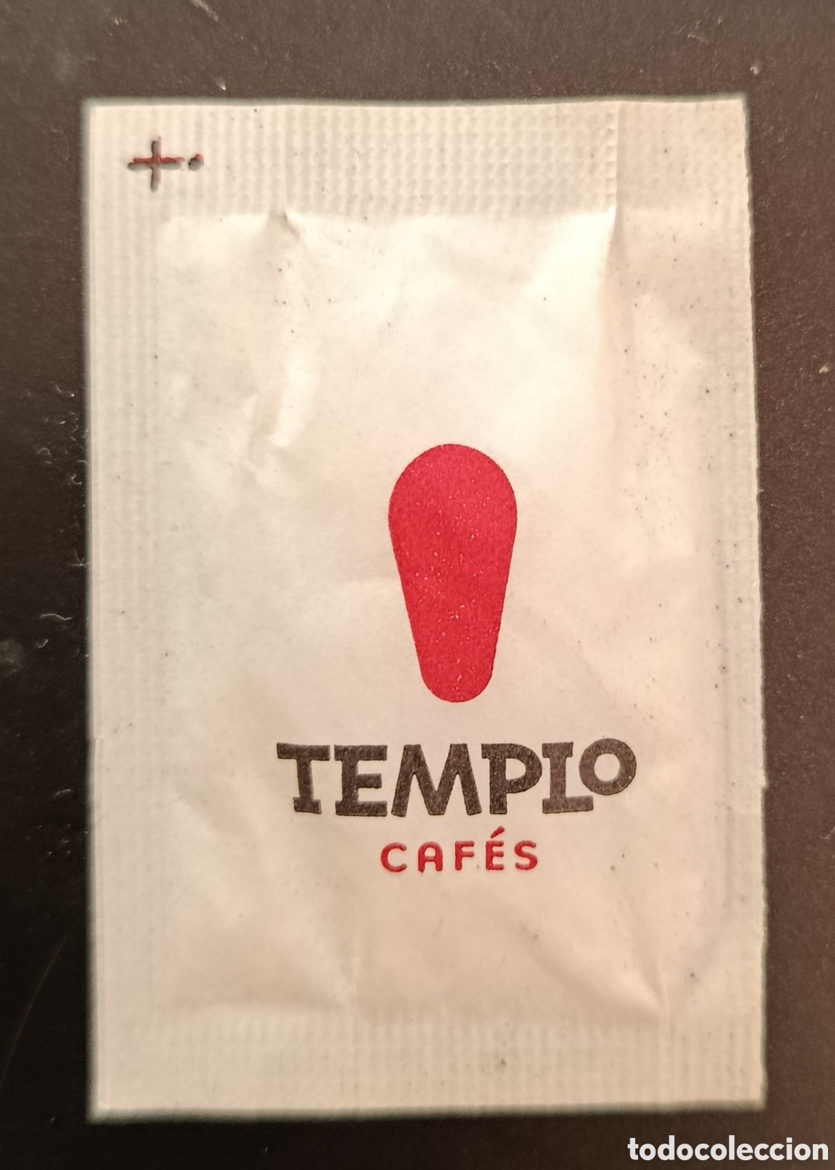 Sobres de az&uacute;car de colecci&oacute;n: SOBRE EDULCORANTE TEMPLO/LLENO